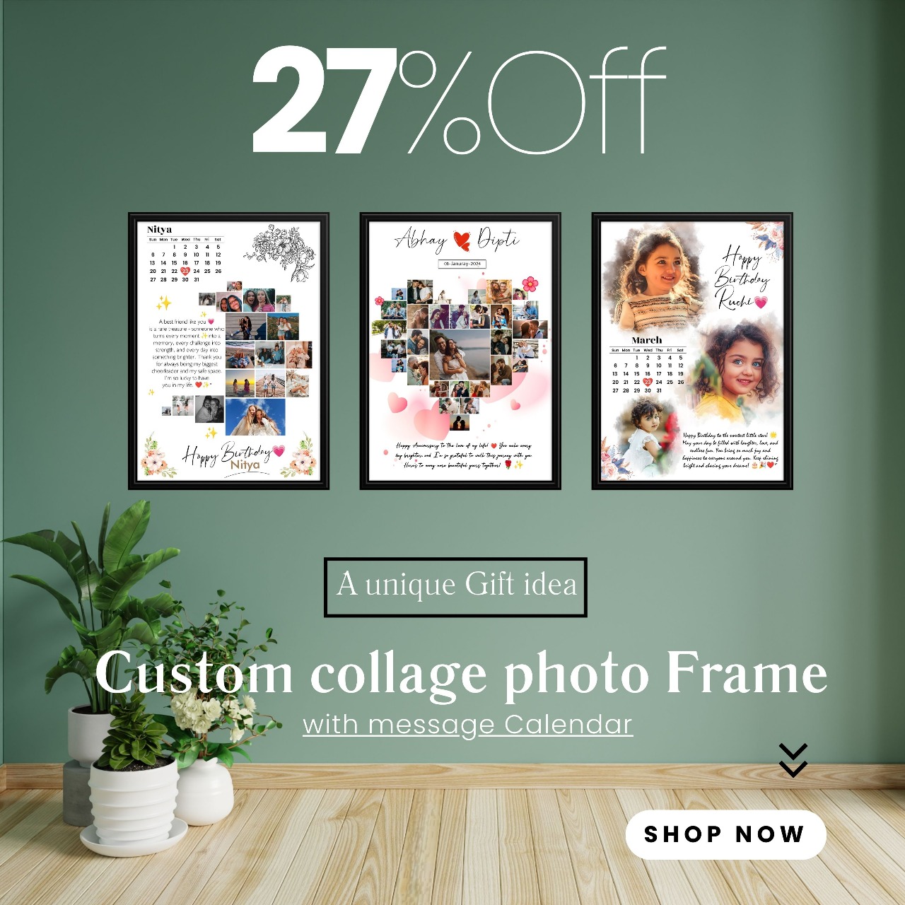 myxposures 2 Costom collage photo frame