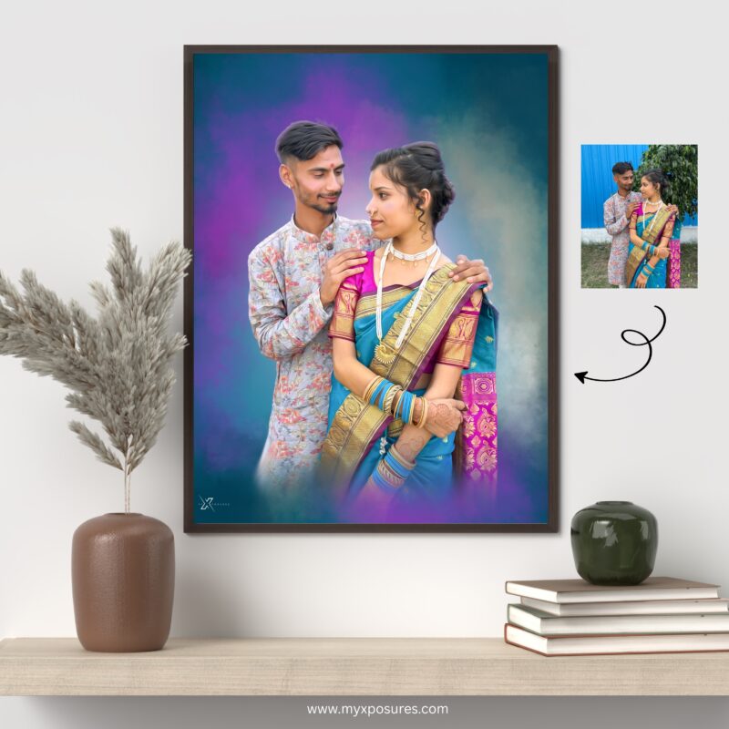 Decoration Wall Art Frame Mockup 84.1 x 84.1 cm